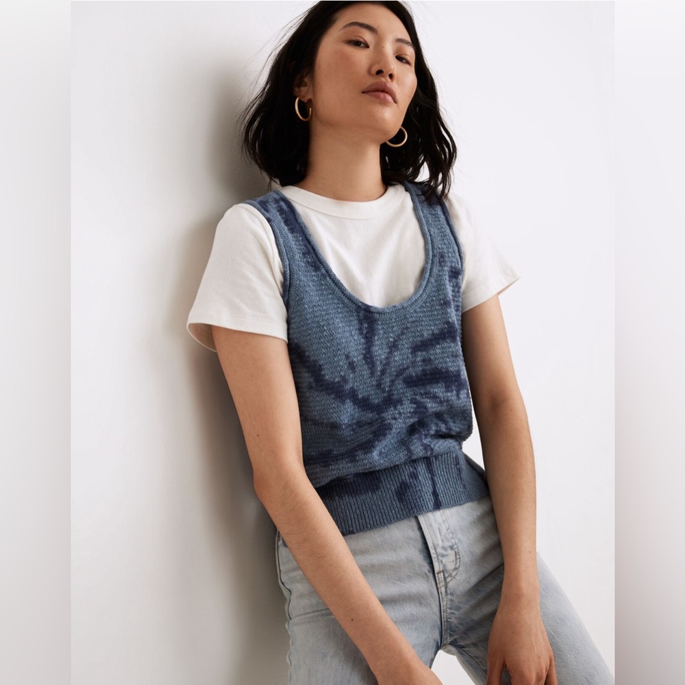 Madewell Tie-Dye Fairview Sweater Tank